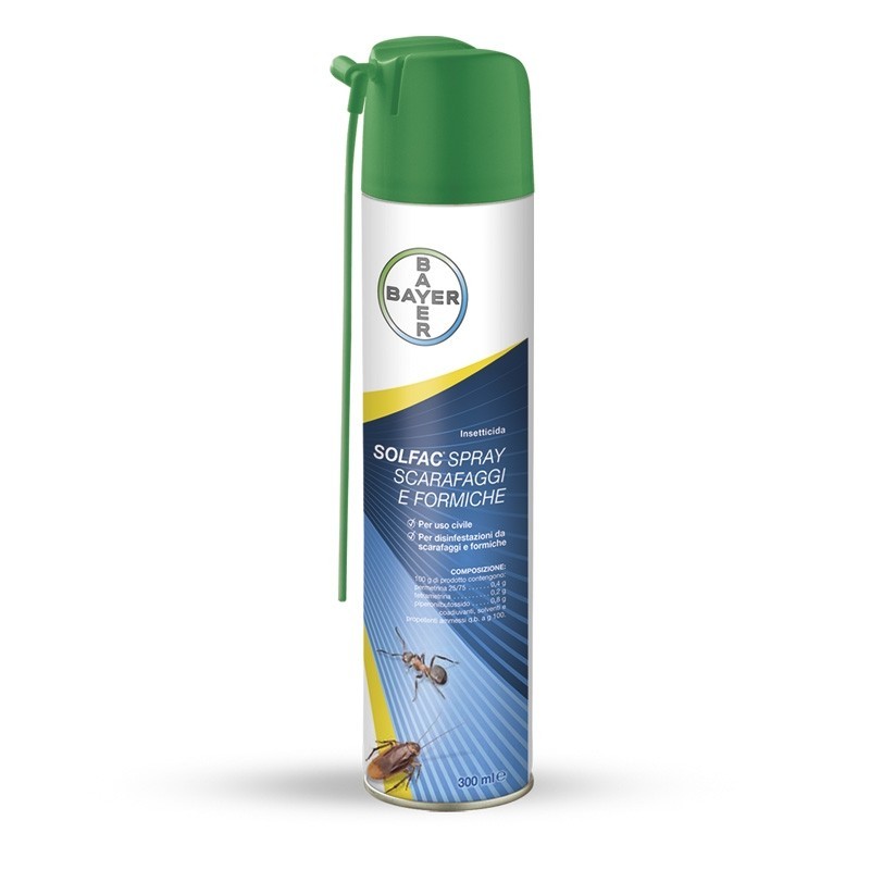 Solfac Spray scarafaggi & formiche ml 300