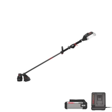 Decespugliatore KG161 con batteria 2Ah e caricabatteria 3Ah