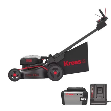 Rasaerba KG760E con batteria 4Ah e caricabatteria 5Ah