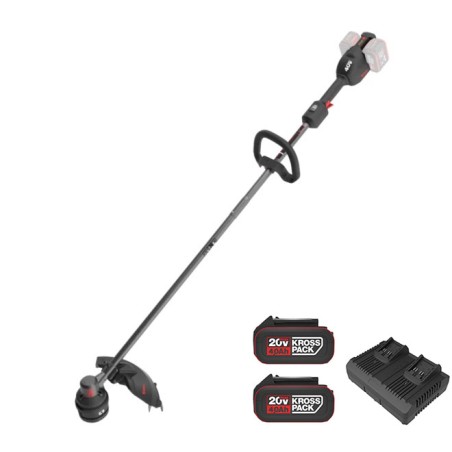 Decespugliatore KG154E con 2pz batterie 4Ah e caricabatteria 4Ah Dual