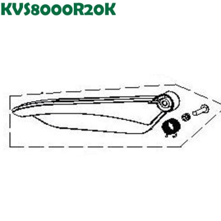 Kit protezione barra cod. KVS8000R20K