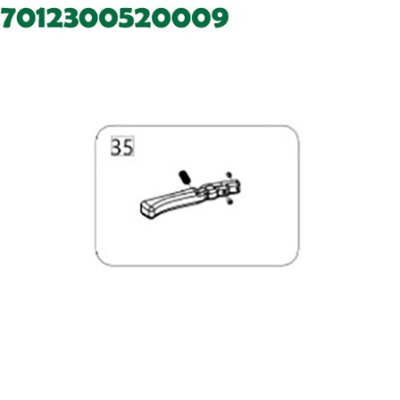 Grilletto completo PS 22-23 cod. 7012300520009