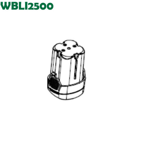 Batteria al litio 14.4V 2.5Ah cod. WBLI2500