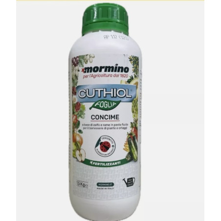 Cuthiol Foglia Kg 1.5 rame e zolfo liquido Mormino