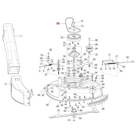 Cinghia cod. 68130649R Efco