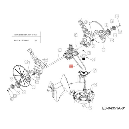Cinghia cod. C75404176A Efco