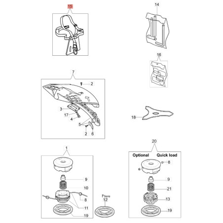 Cinghiaggio cod. 4179164R Efco