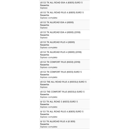 Protezione cod. 66071090 Efco