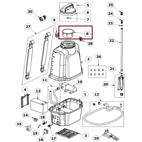 Crivello cod.19VBER060 Volpi