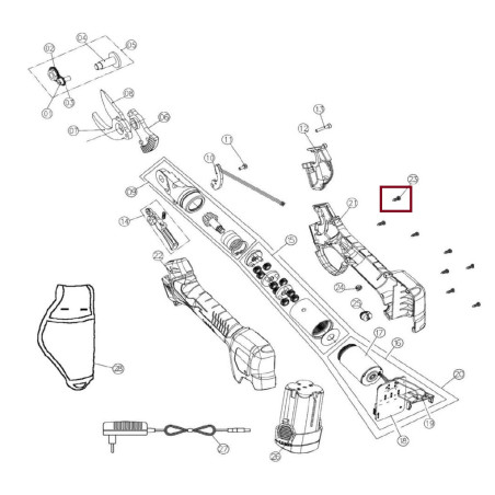 Kit Viti Cover cod.KV290R32K Volpi