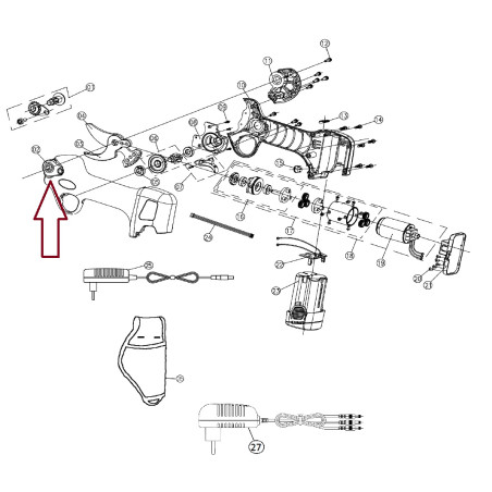 Guscio A cod.KV300R01 Volpi