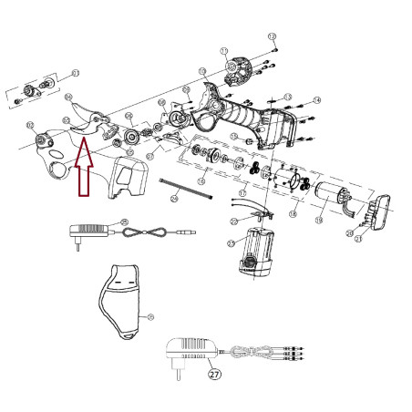 Lama Fissa cod.KV300R05 Volpi