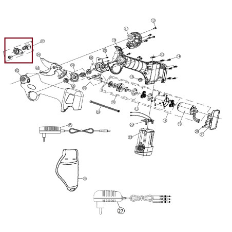 Kit Perno Lama cod. KV300R22 Volpi