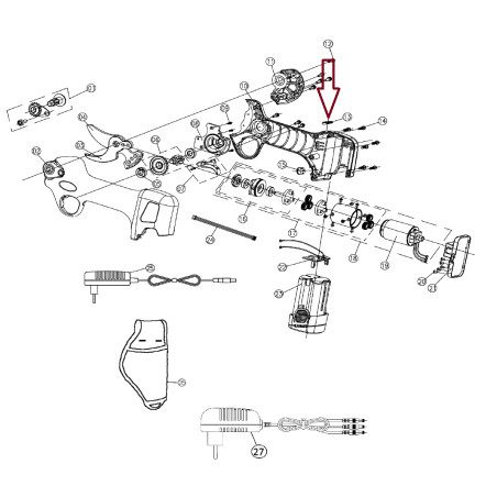 Cover Led cod.KV300R26 Volpi