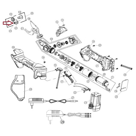 Vite Anti-Rotazione cod.KV310R01 Volpi
