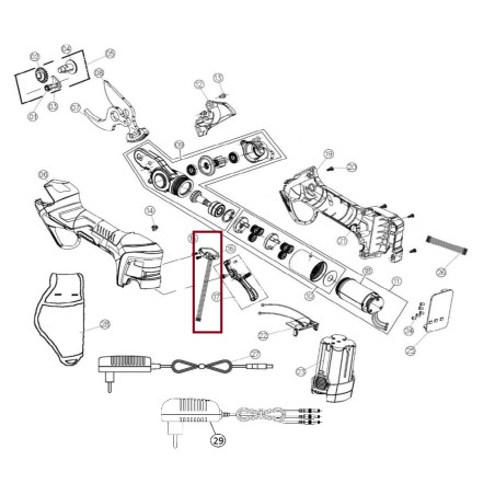 Circuito posizione Lama cod.KV310R16 Volpi