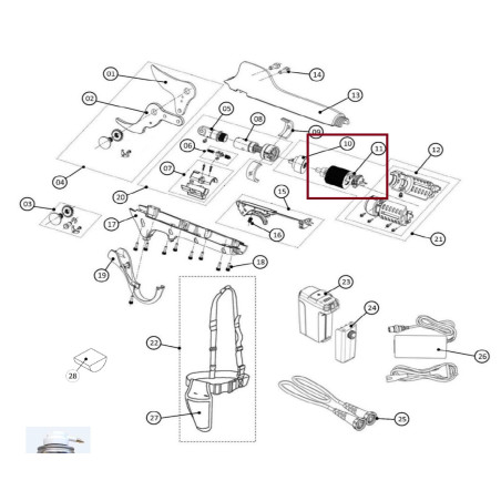Motore Elettrico cod.KV500R41 Volpi
