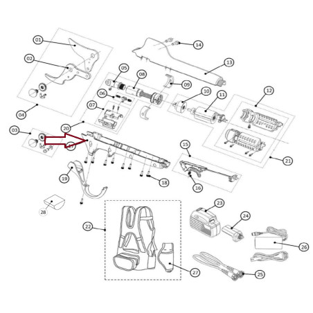 Cover Inferiore cod.KV600R29 Volpi