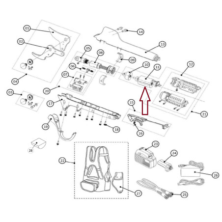 Motore Elettrico cod.KV600R41 Volpi