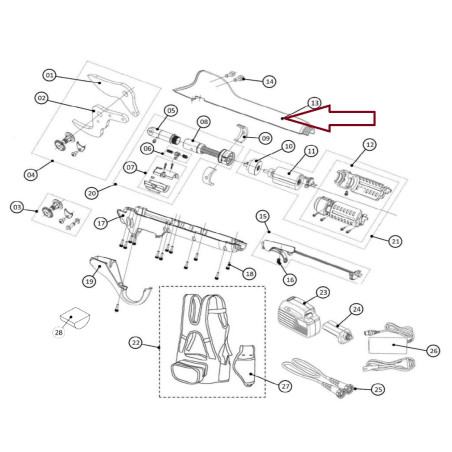 Cover Superiore cod.KV700R28 Volpi