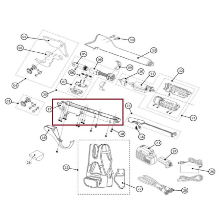 Cover Inferiore cod.KV700R29 Volpi