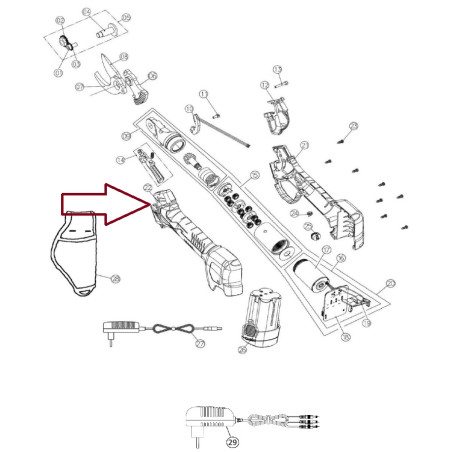 Cover B Fino Mat. PG3520 cod.PV280R21 Volpi