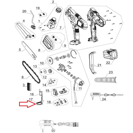 Interruttore cod.KVS5000R23 Volpi
