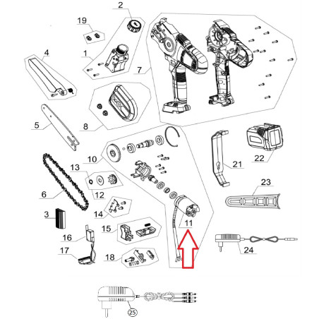 Motore Brushless cod.KVS5500R27 Volpi