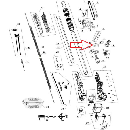 Kit Ingrassatore + Tappo a Vite cod.KVS7000PR11K Volpi