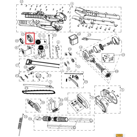 Manopola cod.KVS8000PR9 Volpi