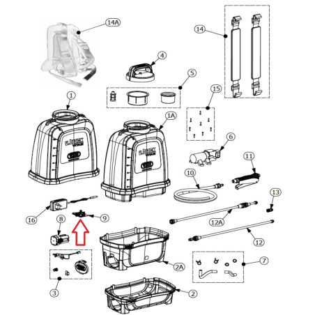 Scheda di Controllo della Carica della Batteria cod.WSCH04 Volpi